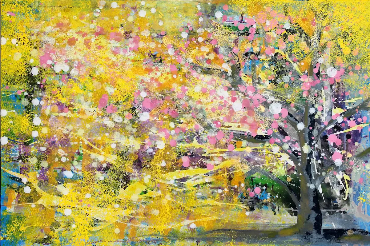 Seasons Spring Edition, Acryl Auf Leinwand, 120 Cm X 80 Cm, 2017 2023, Privatbesitz